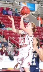 Mickel Picco had 23 points in a 93-65 win over FIU on Sunday afternoon at Conte Forum.