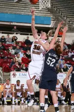 Carolyn Swords earned the ACC Player of the Week honor for her play in the Eagles two victories last week.