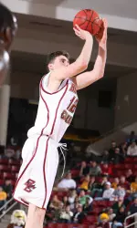 Joe Trapani led BC with 22 points and 11 rebounds.
