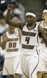 Tyrese Rice and the Eagles snapped their losing streak to defeat N.C. State.