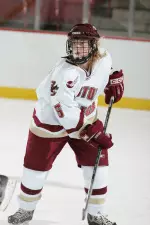 Sophomore Tracy Johnson recorded an assist, her first of the season.