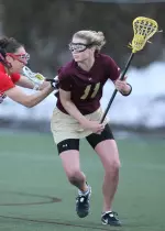 Sophomore Lauren Costello recorded four points to lead the Eagles in scoring.