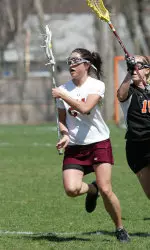 Junior Lauren Fitzpatrick registered a hat trick in the loss.