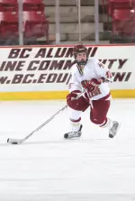 The sophomore recorded 10 goals in the 10 February games.