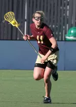 Sophomore Lauren Costello notched four goals in the close game.