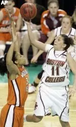 Boston College earned its first ACC Tournament victory since joining hte conference in the 2005-06 season.