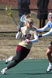 Junior Jenna McCabe scored the game-winning goal with eight seconds left.