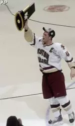 Senior captain Mike Brennan signed with the Chicago Blackhawks organization