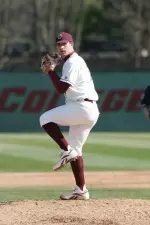 Nick Asselin totaled team highs in appearances (24) and earned run average (3.22) this spring.