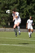 Senior Caitlin Hiler is one of five seniors on the 2008 women's soccer roster.