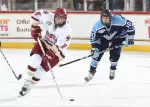 Senior defenseman Tim Kunes netted the decisive goal - his first goal of the season - at 2:50 of the second period in Boston College's 4-1 victory over Maine on Sunday in Kelley Rink.