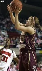 Mickel Picco had 22 points in the Eagles 62-51 win over NC State at Reynolds Coliseum.