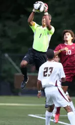 Freshman goalkeeper Justin Luthy captured All-ACC Second-Team and All-Freshmen honors.