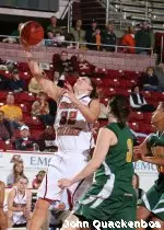 Eagles junior Stefanie Murphy had eight points and four rebounds in a tough loss to Vermont.