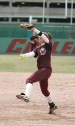 Taylor Peyton pitched seven innings, allowing just one run against Missouri State.
