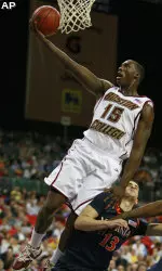 Rakim Sanders scored 25 points for the Eagles.