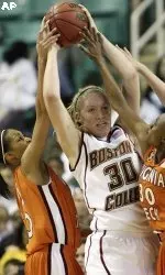 Carolyn Swords earned second-team All-ACC honors for her outstanding play this season.