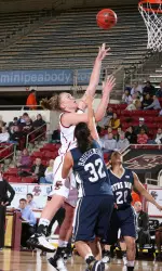 Sophomore center Carolyn Swords has accepted an invitation to try out for the USA Basketball 2009 World University Games to be played in June of 2009.