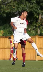 Freshman Charlie Rugg netted his first two collegiate goals in BC's 3-0 win over Fairfield.