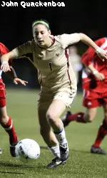 Freshman Victoria DiMartino added the New England Soccer News Women's College Player of the Year award to her resume.