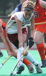 Brampton's late first-half goal won the game for BC.