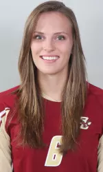 Freshman Melissa McTighe led the Eagles with .333 hitting percentage