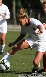 Amy Caldwell had one goal and one assist in a 3-1 win over Clemson on Sunday afternoon.