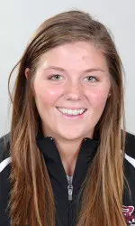 Danielle Welch scored her first goal this season.