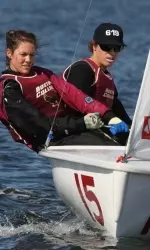 Tayler Sinks and Lucy Wallace led the Eagles to the Sherman Hoyt Trophy this past weekend.