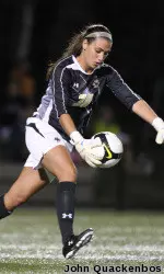 Junior Jillian Mastroianni has a 0.94 GAA this season. Mastroianni will be playing in her third ACC Tournament come Wednesday night vs. Virginia.