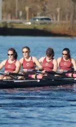 The Varsity A finished at 14:22.