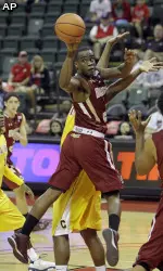 Biko Paris had 18 points for the Eagles in Sunday's victory over the Bulldogs.