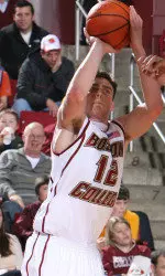 Joe Trapani scored 17 points for the Eagles on Sunday.