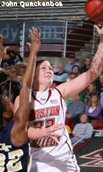 Stefanie Murphy led Boston College with 22 points in the loss.