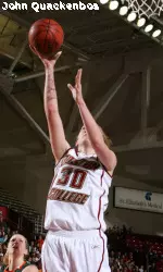 Carolyn Swords had 21 points in the loss.