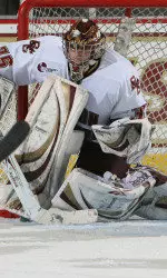 Pittsburgh native Parker Milner captured league defensive player-of-the-week honors after backstropping Boston College to victories over Merrimack and Massachusetts.