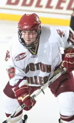 Senior forward Ben Smith captured the Len Ceglarski Sportsmanship Award