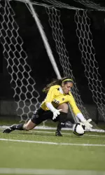 Junior Jillian Mastroianni is one of the keys to the Eagles 2010 season. She had 14 shutouts last season as the Eagles place seventh in the final 2009 NSCAA Poll.