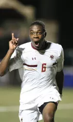 Junior Edvin Worley registered his first goal and assist of the season in No. 13 Boston College's 4-0 home win over Boston University on Friday night.