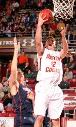 Senior Joe Trapani finished with a game-high 18 points.