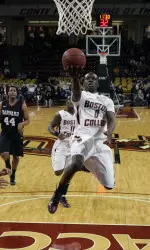 Reggie Jackson scored 18 points in tonight's game against Harvard.