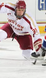 Steven Whitney finished the two-game series sweep of UMass-Lowell with four points - two goals and two assists.