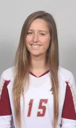 Freshman setter Kellie Barnum