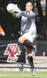 Jillian Mastroianni had two saves in the PK session to give BC a 0-0 (3-1) win over California.