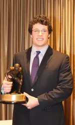 All-American Luke Kuechly earned the Butkus Award as the nation's top linebacker at the team's awards banquet on Sunday. Kuechly is Boston College's first Butkus recipient.