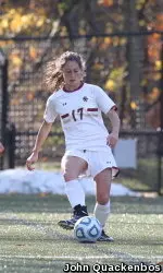 Senior Alaina Beyar earned NSCAA third team regional honors for the first time in her career.