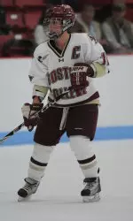 Senior forward Kelli Stack is the first top-three finalist for the Patty Kazmaier Award from Boston College.