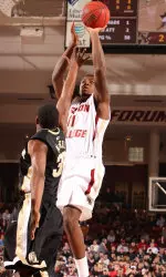 Corey Raji scored a team-high 21 points in the win over Wake Forest on Senior Day.