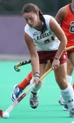 Senior Carla Tamer recorded two goals in the Eagles' win