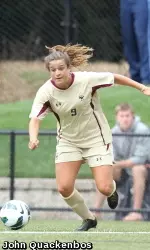 Stephanie McCaffrey was named ACC Co-Player of the Week for her performance against No. 1 FSU last week.